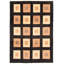 Tapis noir Finest Peshawar Ziegler 8 pi 0 po x 11 pi 4 po