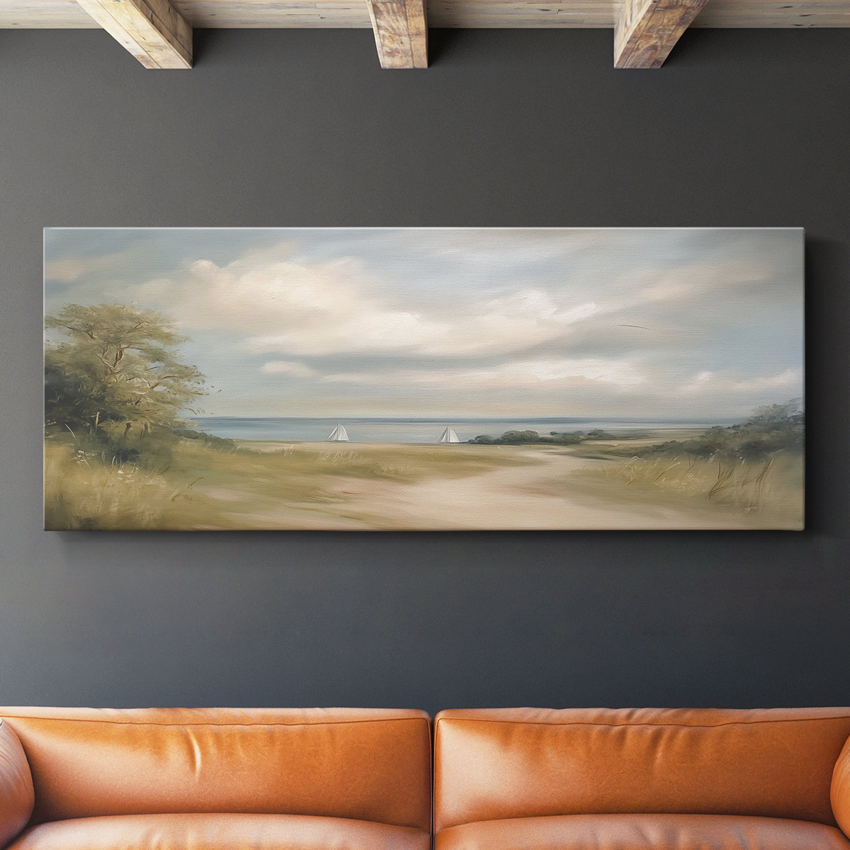 Winston Porter Landscape Series-CV- Gallery Wrapped Canvas -Ready to ...