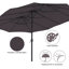Parasol de marché rectangulaire double face avec base Kirkbride 181 po x 106 po-1149112684