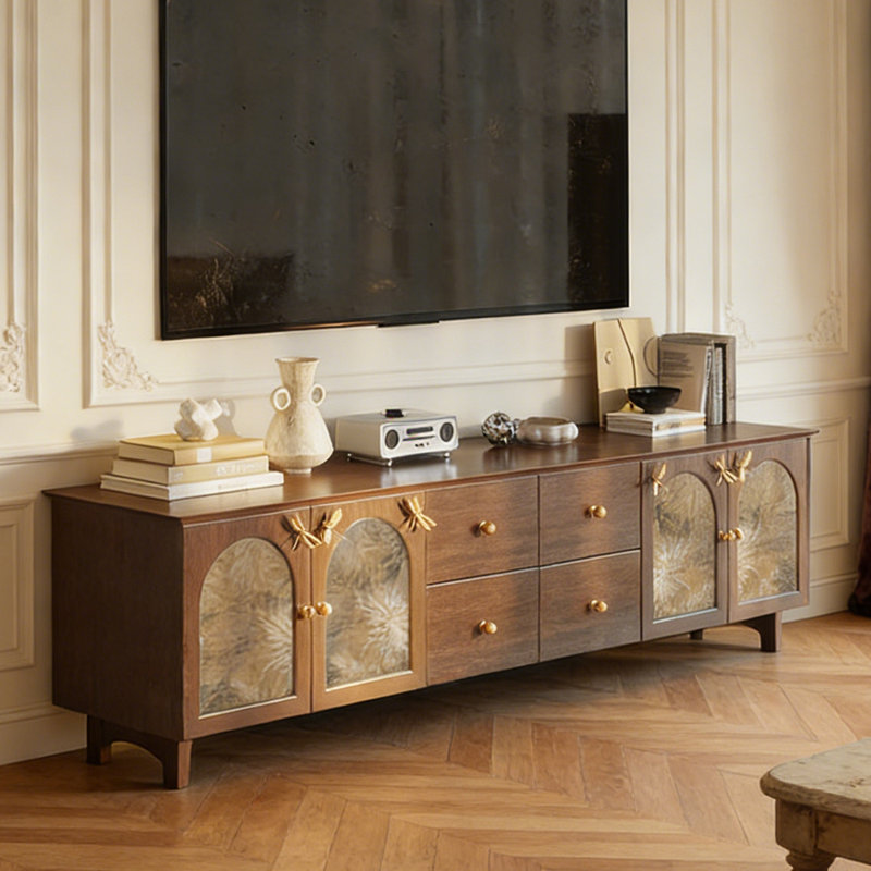 French Retro Style TV Stand