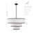 Aasim 5-Light Dimmable Tiered Drum Chandelier-1059911272