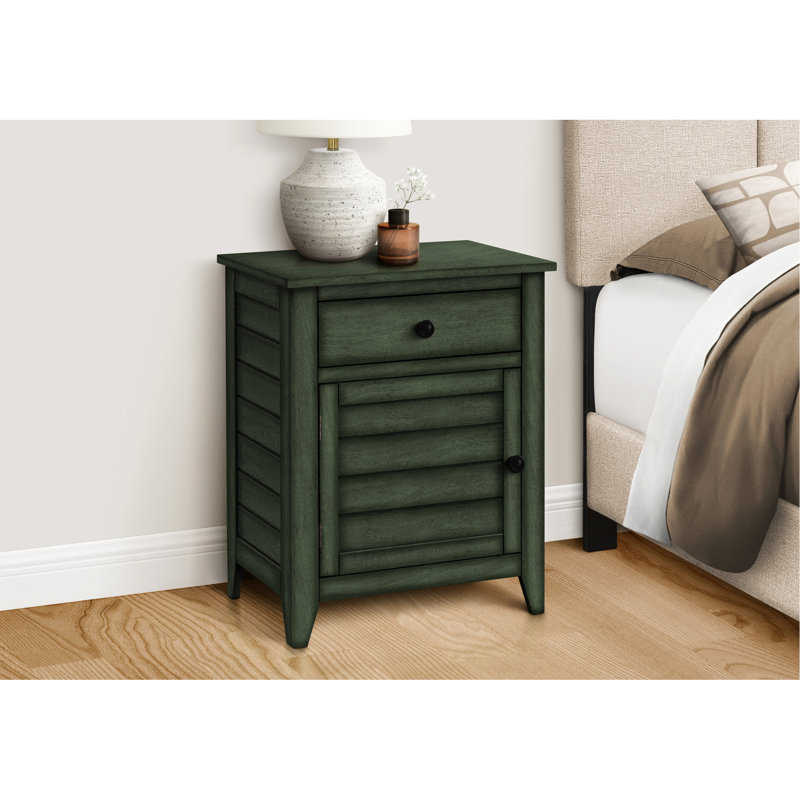 Table d'appoint avec rangement, placage antique, pour une belle chambre à coucher et salon 24,18 lb, articles de rangement