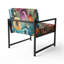 Chaise d'appoint rembourrée Floral-183391093
