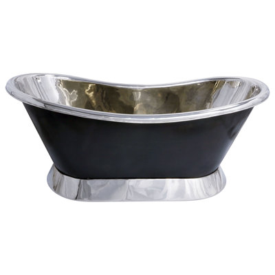 Marciano 1680mm x 725mm Freestanding Soaking Solid Surface Bathtub