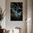 Avery Abstract Golden Lines-108505583