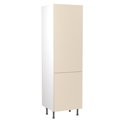 Kitchen Kit Flatpack Slab Matt Tall Unit Fridge & Freezer 70/30