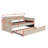 Twin Size Upholstered Daybed With Trundle And Usb Charging Design, Upholstered Daybed Frame, Twin Sofa Bed-333433915