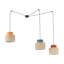 Luminaire suspendu naturel DUO en jute 3-97867725-97867724