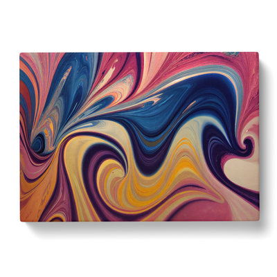 Marble Abstract Vol.5 - Wrapped Canvas Print