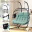 EROMMY 2 Person Swing Chair with Stand-98637108