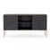 Trey Modular Filing Credenza in Black Wash Poplar