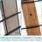 9 Bottle Wall Mounted Wine Rack, Mahogany-840502216