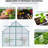 8X8 Ft Polycarbonate Greenhouse For Outdoor, With Galvanized Base, Ventilation System In All Seasons Heavy Duty Greenhouse, Good Outdoor Plants-126198095