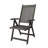 Aleha 4 - Person Acacia Wood Patio Dining Set with Rectangular Table