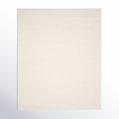 Elle Handmade Wool Ivory Rug