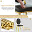 Chaise d'appoint en acier inoxydable Carterville-1033144132-1033144138