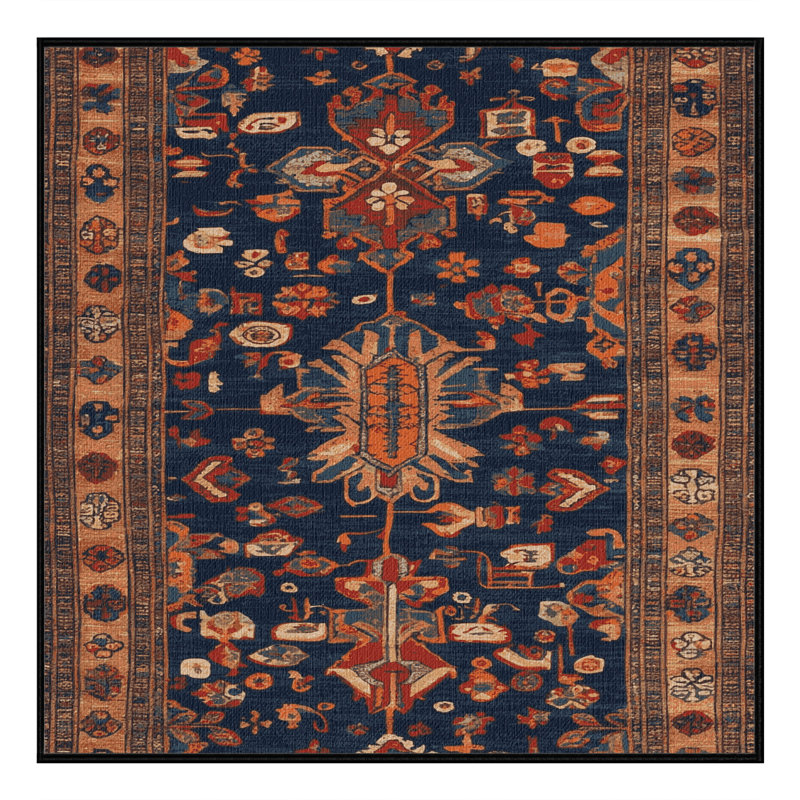  Tapis lavable Ahipa, Carré 6 pi