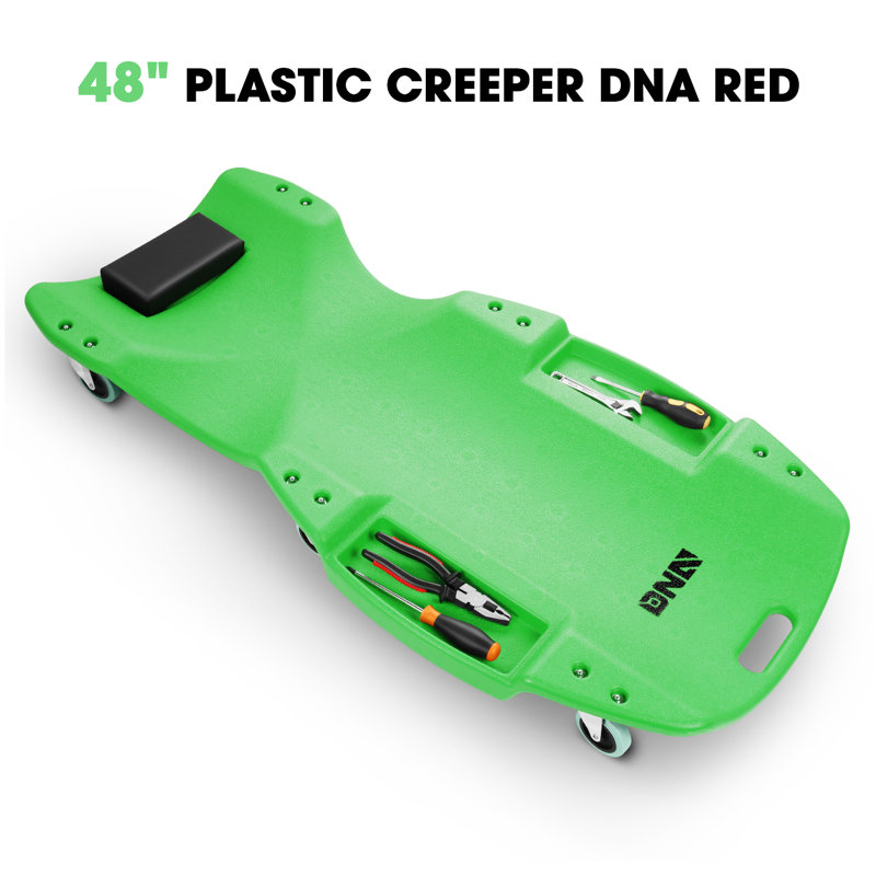 Tapis roulant 48 po à profil bas robuste avec appui-tête rembourré (vert)