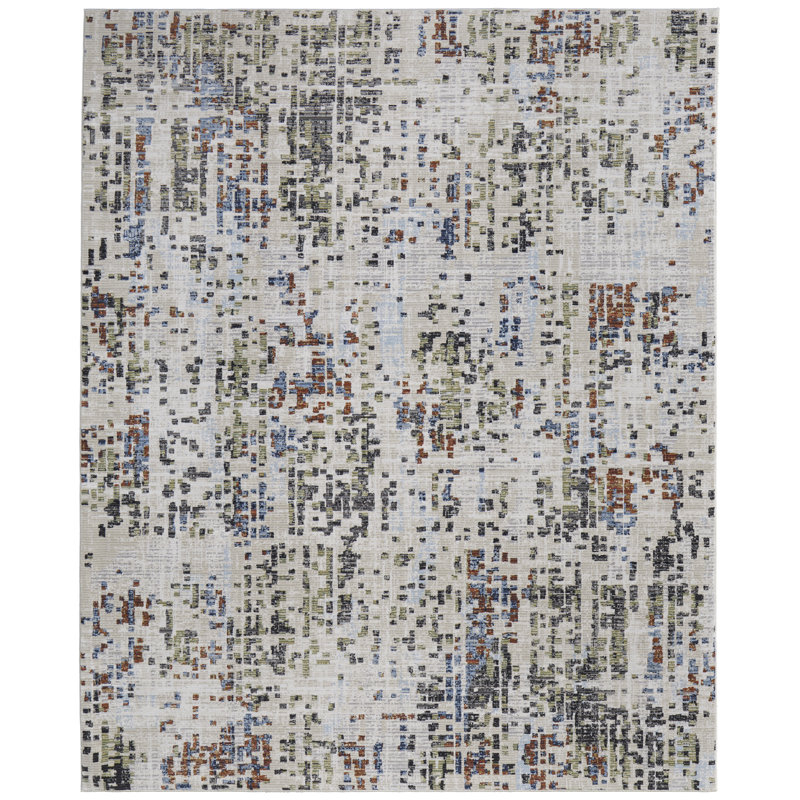 Maxin Performance Abstract Indoor Rug, Rectangle 7'10" x 10'3"