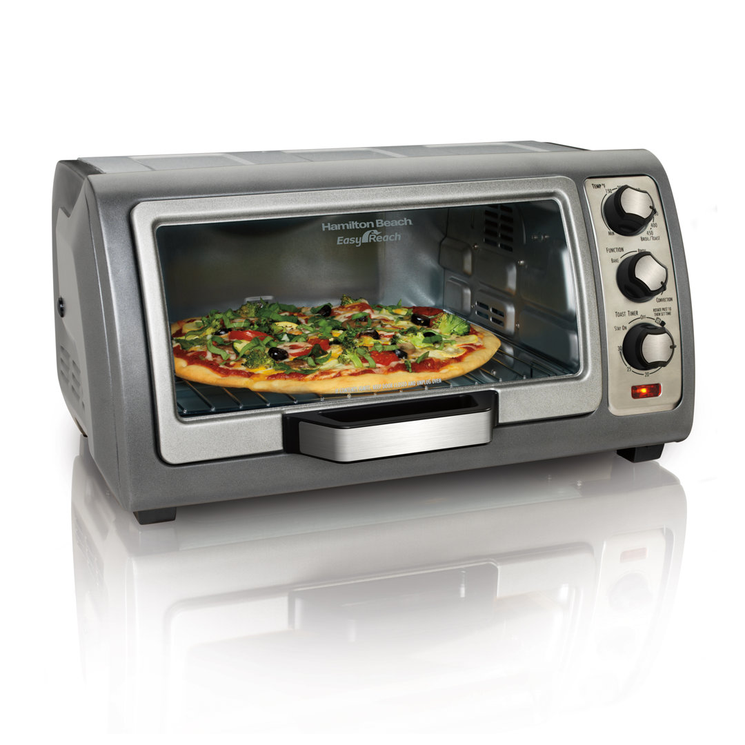 Hamilton Beach® Easy Reach® Convection Toaster Oven with Roll-Top Door Hamilton Beach
