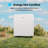 Hisense 50 Pint Lift-Up Dehumidifier in White