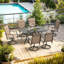 Ensemble de 2 chaises de patio