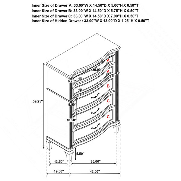 Dimensions du produit