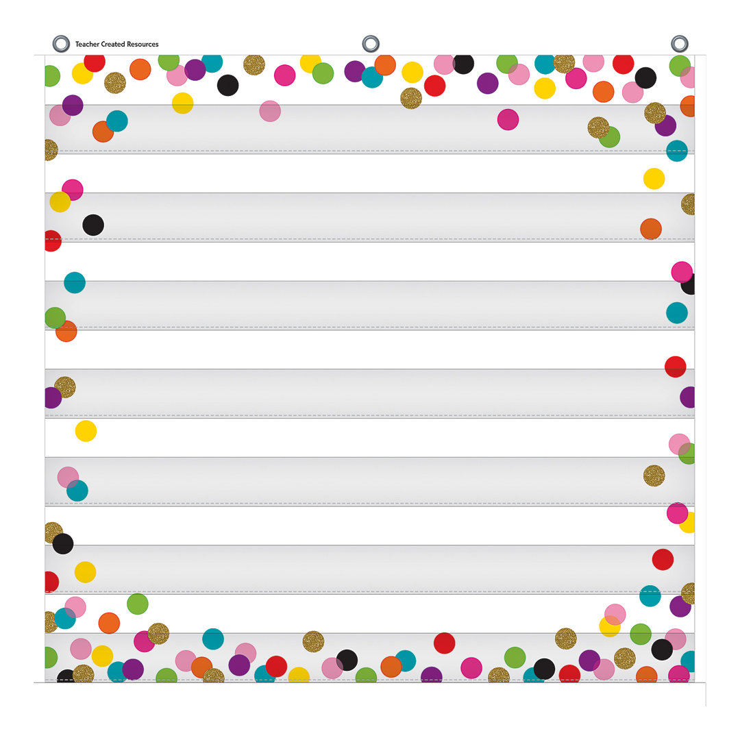 Confetti Pocket Chart Teacher Created Resources