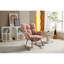 Chaise berçante en tissu Teddy-797682989