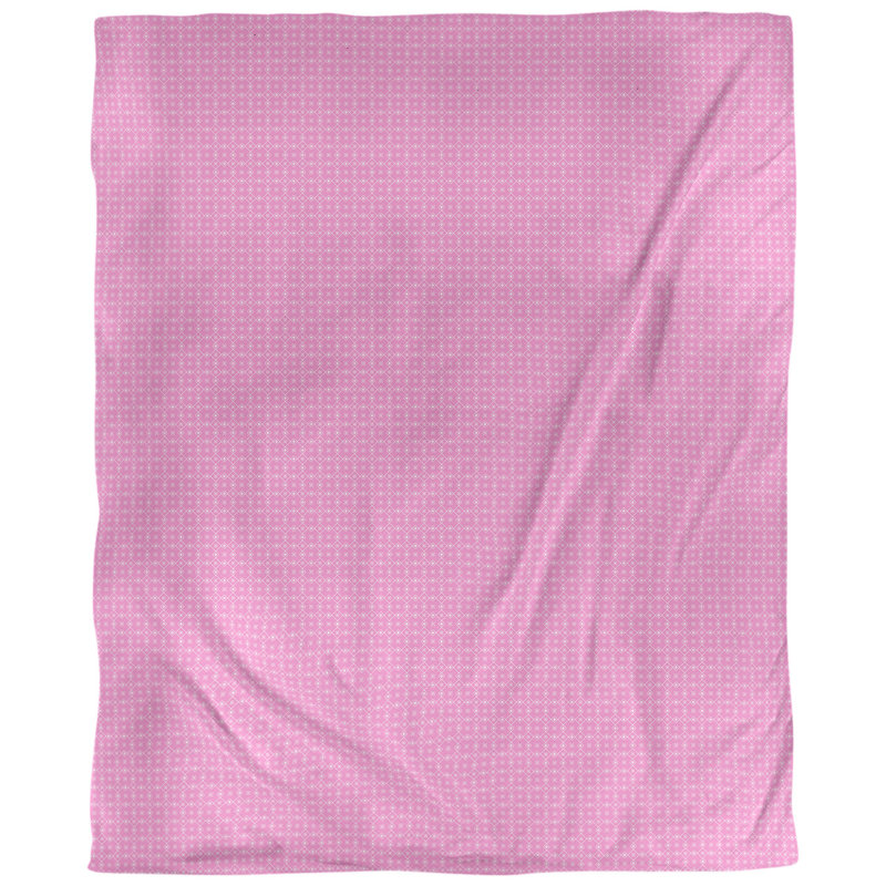 Housse de couette simple Katelyn Elizabeth, Polyester brossé, Housse de couette pour grand lit, Rose vif
