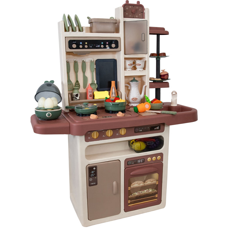 Mini Meals Kitchen Playset with Light, Sounds and Cooking Effects