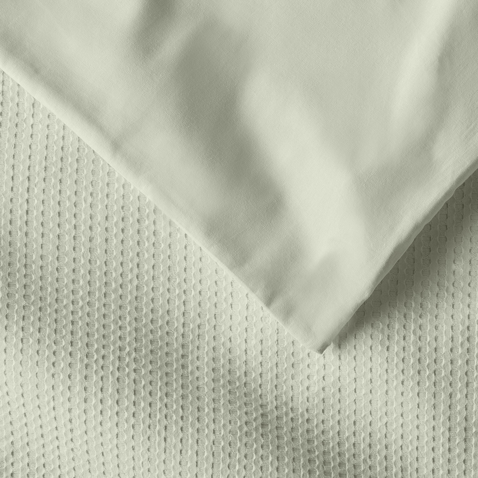 Felix Cotton Pillow Sham, King, Sage