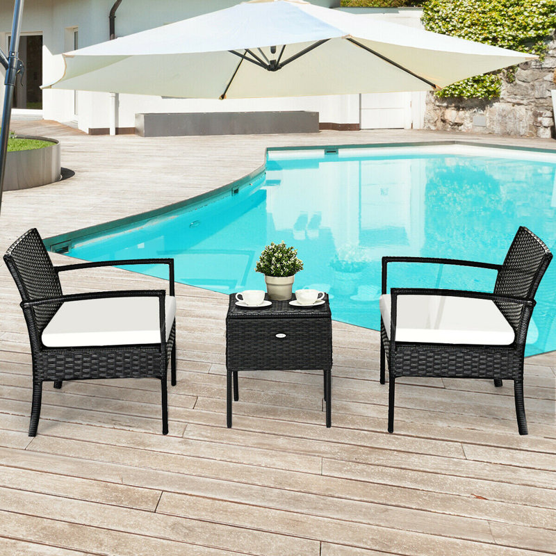 Herwarth - Person Patio Conversation Set