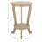 Tutuala Solid Wood 3 Legs End Table with Storage-1503323436