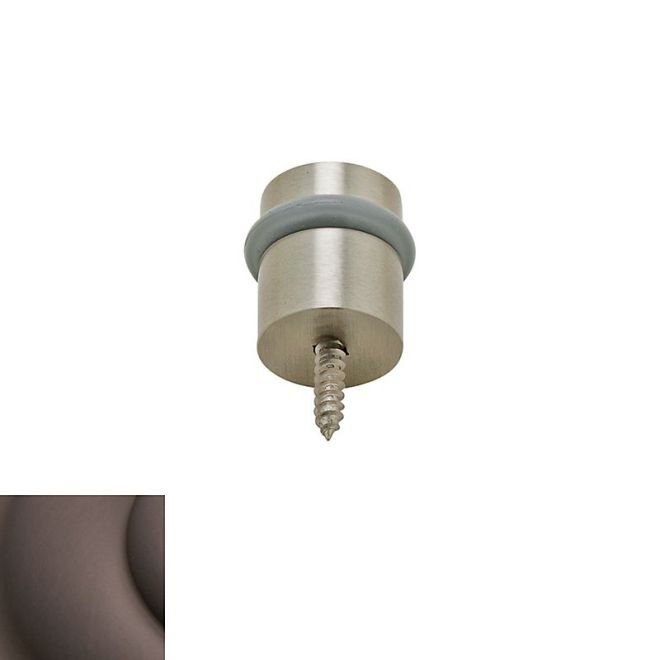 Brass Floor Mount Stop, Venetian Bronze