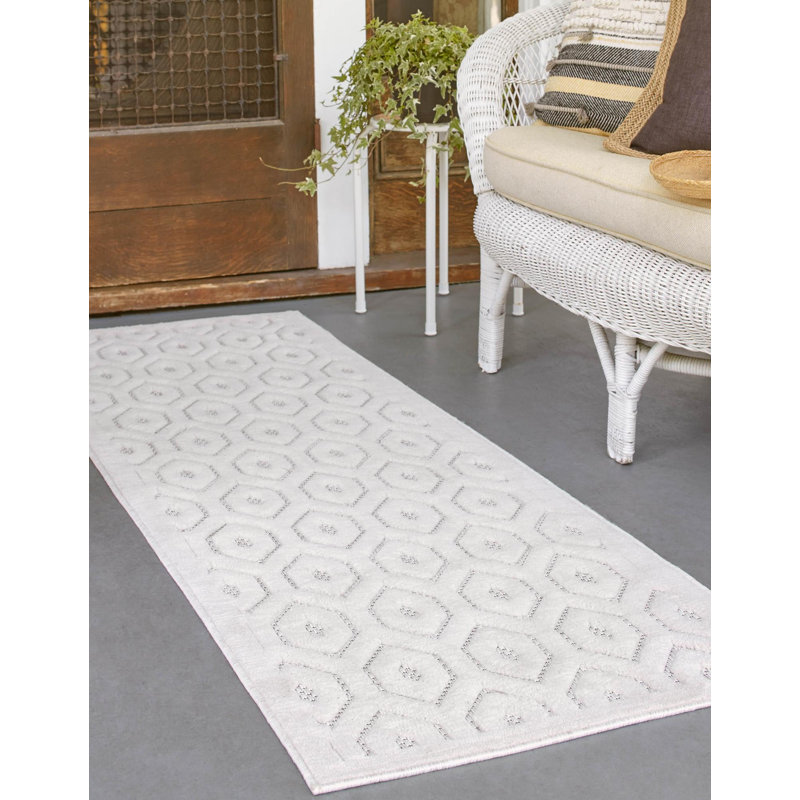 Tapis intérieur / extérieur Grimaldo, Tapis de couloir 2 pi x 8 pi