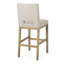 Tabouret de comptoir, ensemble de 2, tissu-236995837-236995839