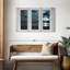 «Window to Moonlit Beach», reproduction sur toile-22319144
