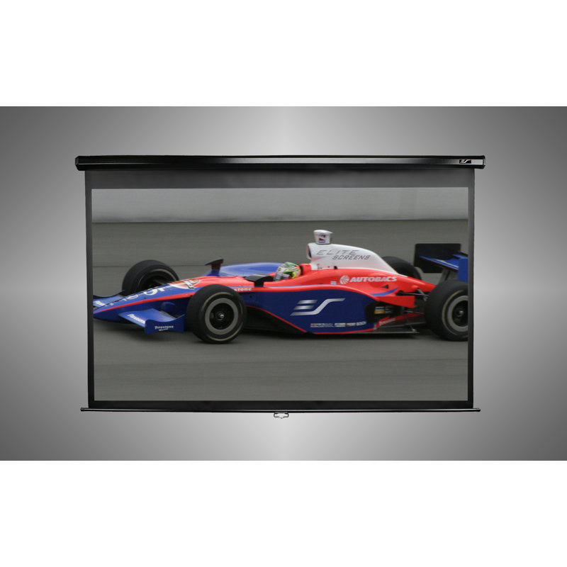 Manual Series Manual Wall/Ceiling Mounted Projector Screen, 128" Diagonal