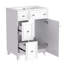 Armoire de meuble-lavabo 24 po avec lavabo en céramique, 2 tiroirs, 1 porte-106668096