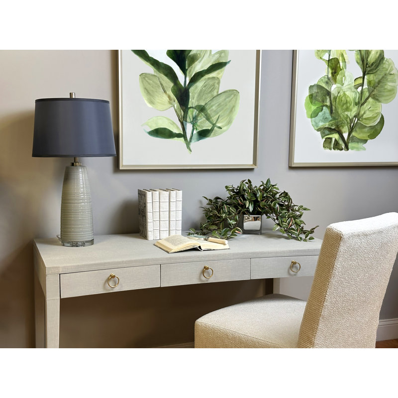 Ricka Faux Ivy Plant in Glass Pot