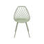 Rosanne 47cm H Cross Back Side Chair in Green-22956975