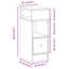 Bedside Cabinets 2 Pcs With Drawer 25X31x66 Cm-1684137016-1704505061