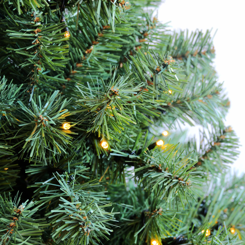Arbre de Noël artificiel éclairé 6 pi