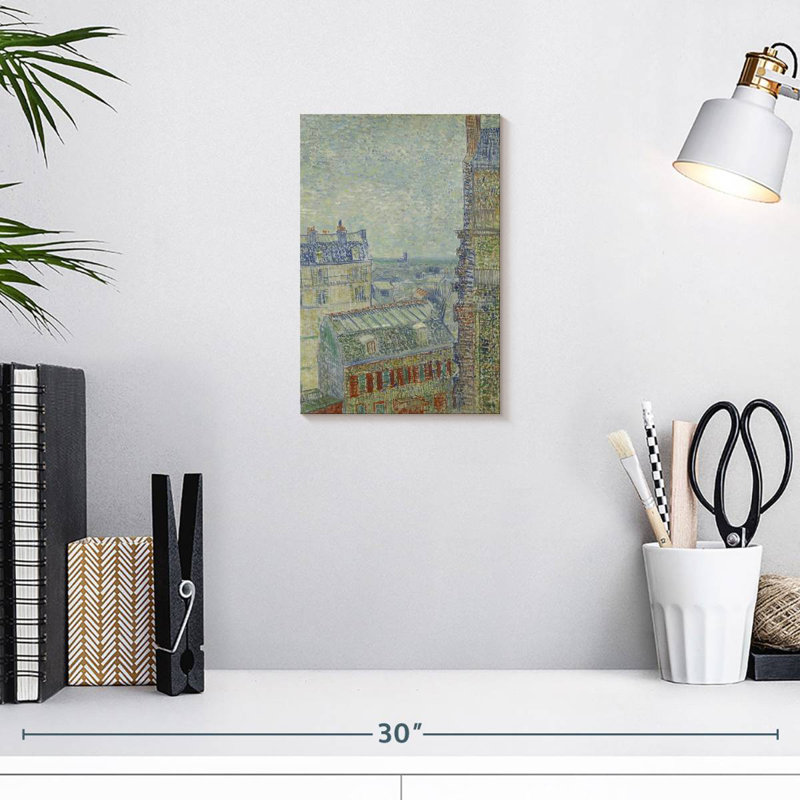 Sireci View From Theov¢s Apartment, 12" H x 8" W
