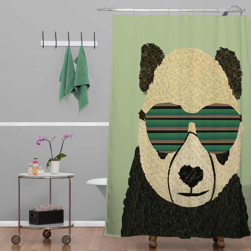 Rideau de douche simple brian buckley panda