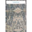 Flight Damask Area Rug in Blue/Taupe/Silver-427405290
