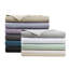 Ensemble de 4 draps en mélange de coton à refroidissement complet noir - densité de tissage 600, tissage doux au toucher, gestion pour un sommeil frais et sec