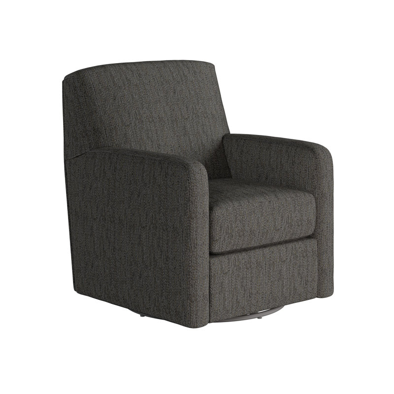 Fauteuil oscillant pivotant Balina Bindi, H 38 po x l 35 po x P 29 po, Mykonos Onyx