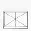 Butoves 120cm Glass Top Console Table
